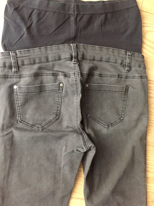 Jeansy spodnie ciążowe rozm 38