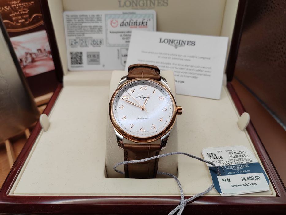 Nowy Zegarek Longines Master Collection Automatic Gold L2.793.5.70.2