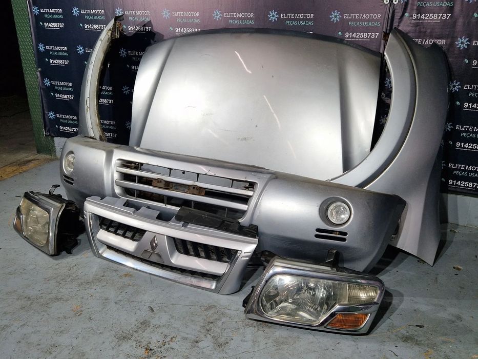 Frente completa usada MITSUBISHI PAJERO V60 MK3 capot parachoques