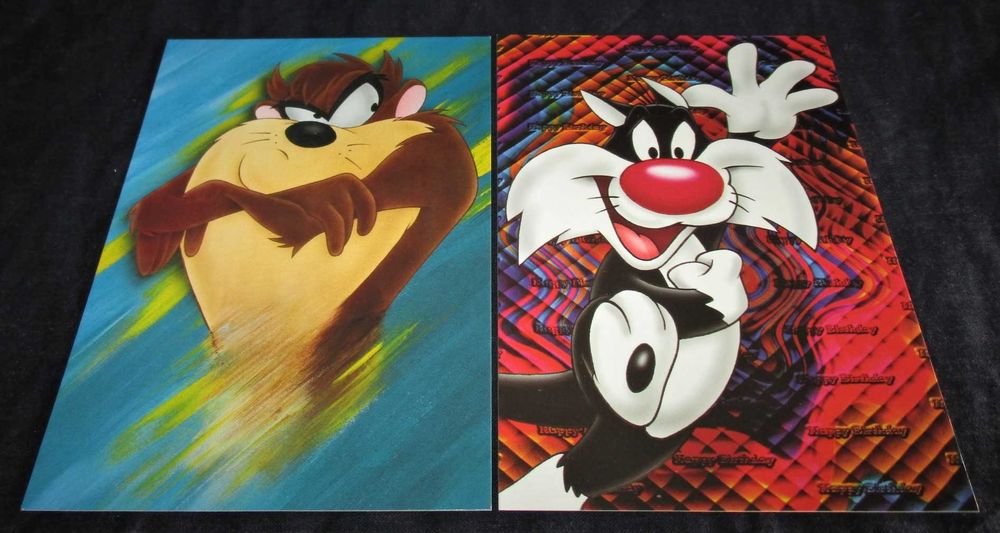 Postal Taz Silvestre Looney Tunes Warner Bros