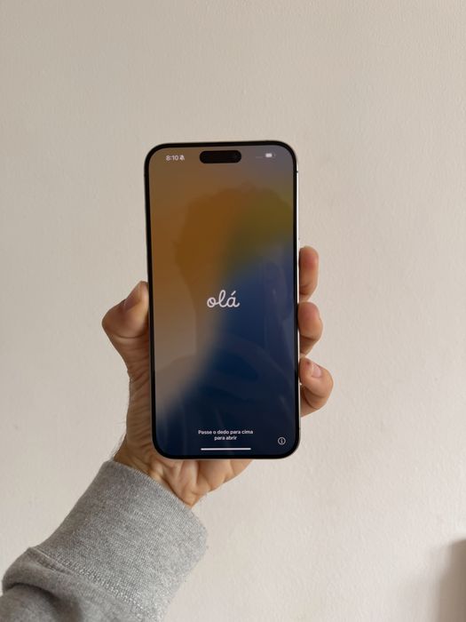 iPhone 15 Pro Max Titânio Natural - NOVO (0 Ciclos) - Garantia 2026