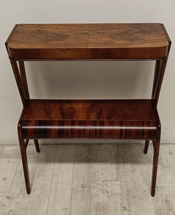 Konsola toaletka stolik retro vintage art deco/orzech/ lata 50-te.