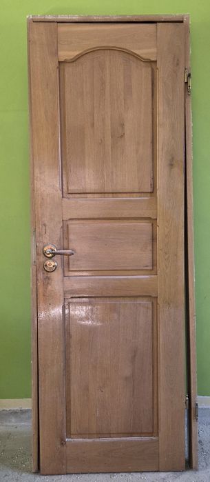 Drzwi wewnętrzne dębowe