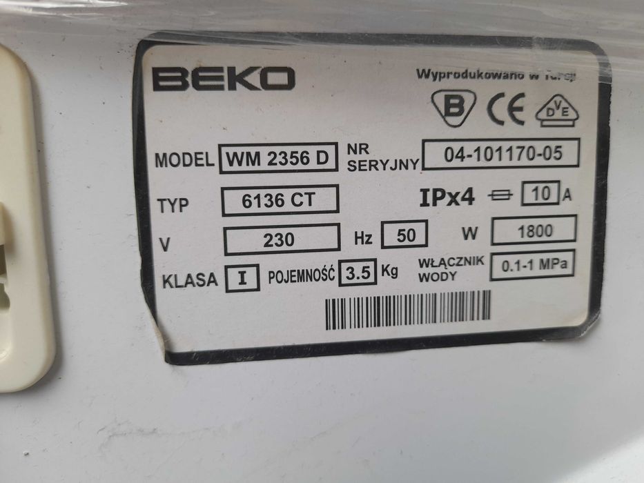 Pralka BEKO 2356D