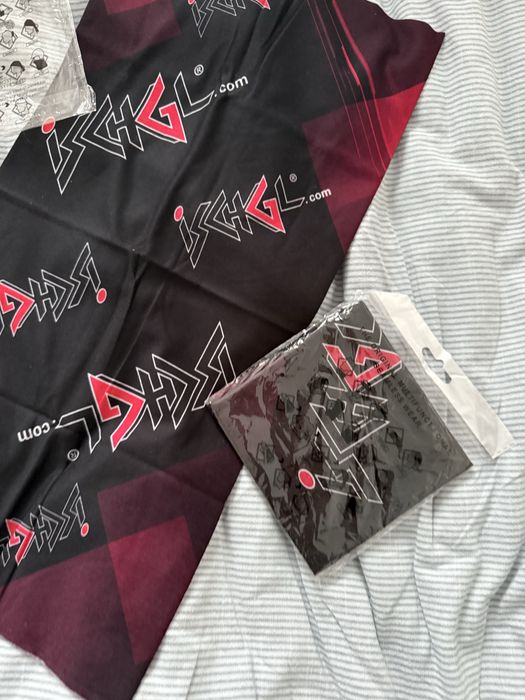 Komin narciarski snowboardowy nowy czarny 2 sztuki