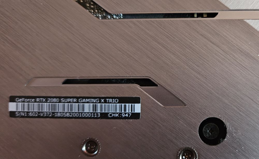 Karta graficzna MSI 2080 Super Gaming X Trio