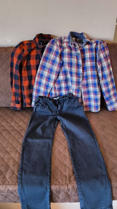 Пакет комплект штани рубашки 164