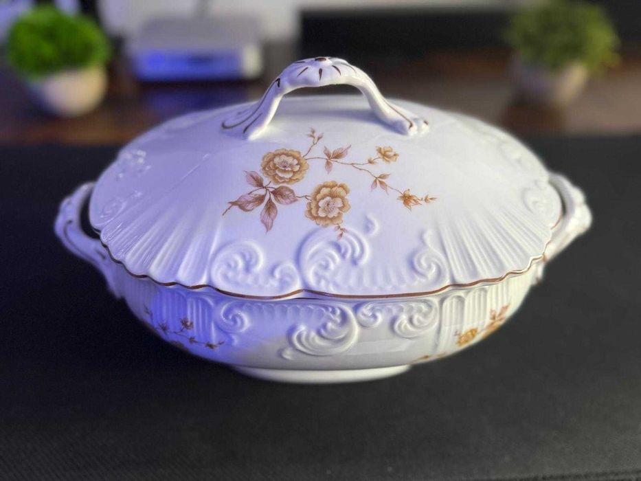 Serviço de Jantar Vista Alegre para 12 Pessoas – Vintage Completo