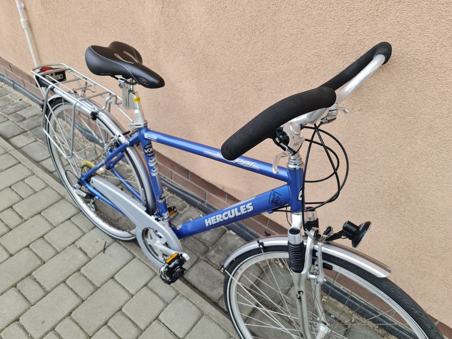 Rower trekkingowy HERCULES koła 28 SHIMANO aluminium okazja WYSYŁKA