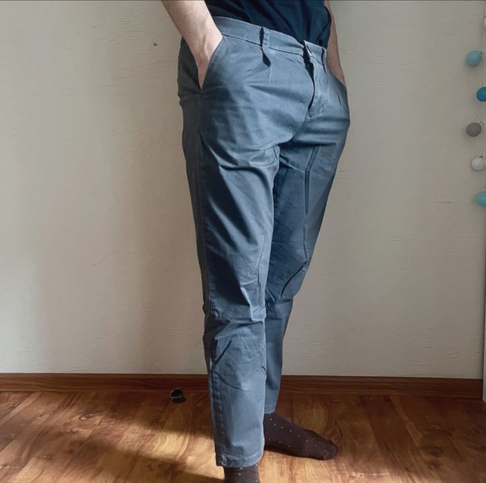 Szare spodnie męskie chinosy only&sons