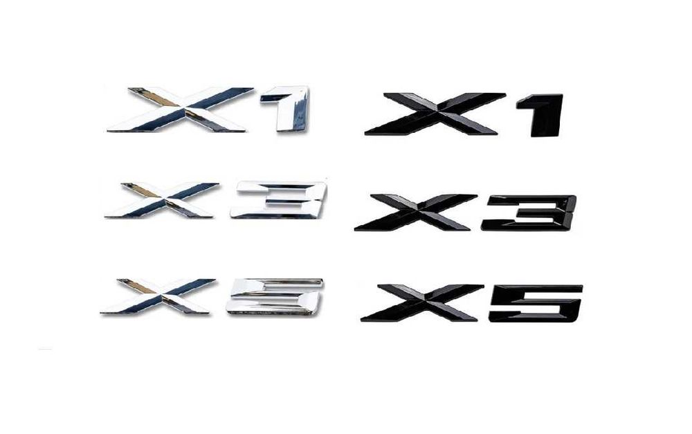 Emblema letra logótipo mala Bmw X1, X3, X5 NOVO