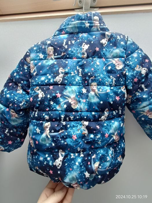 Kurtka zimowa 92 hm Elza Frozen kraina lodu