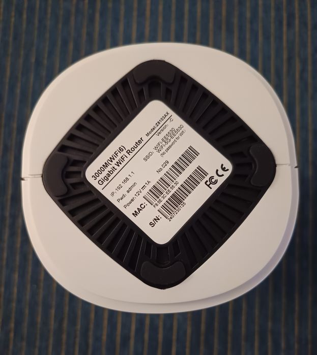 Router inteligente WiFi 6 Novo