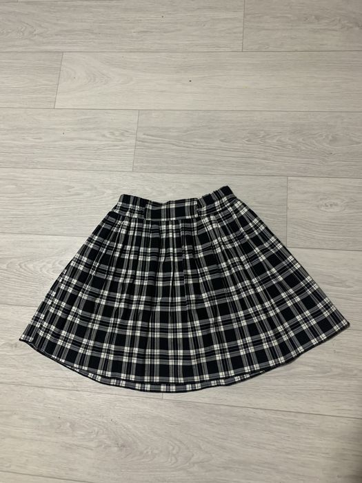 Спідниця гофрована , в клітинку