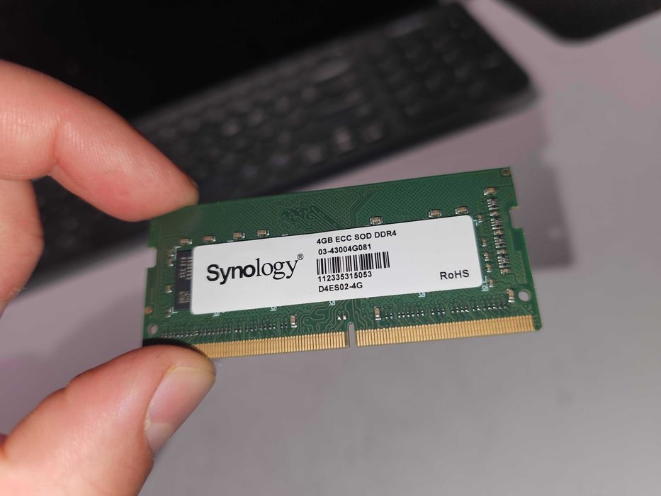Synology 4GB ECC SODIMM DDR4 RAM - Model D4ES02-4G (Oryginał)