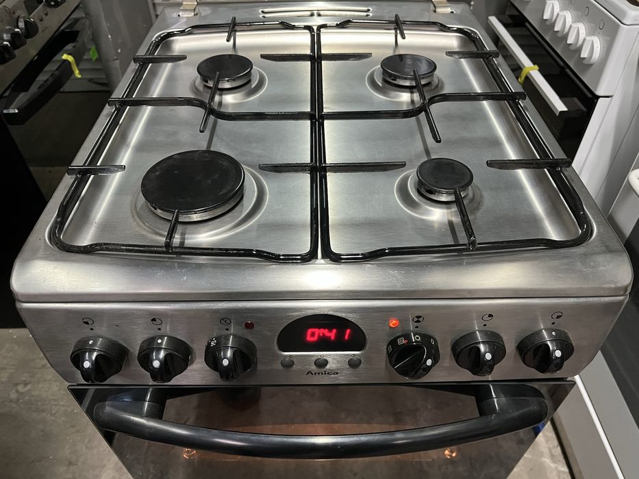 Kuchenka Amica GE 50cm inox |12msc |BD stan |Dowóz