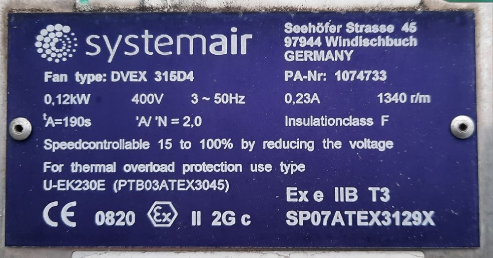 Крышный вентилятор Systemair