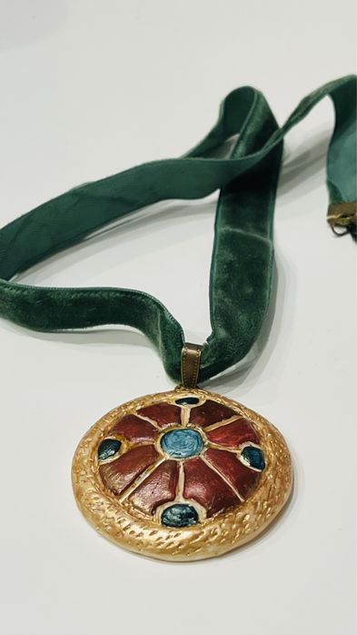 Naszyjnik Corine Tilly Wiedźmin cosplay kostium talizman amulet