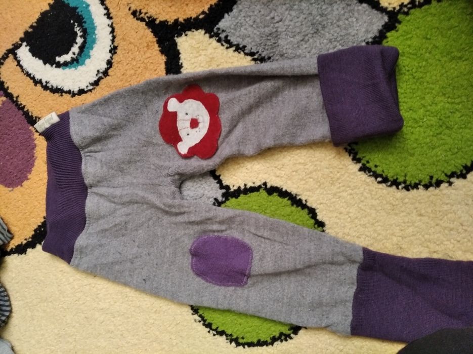 Spodnie merino dla chłopca