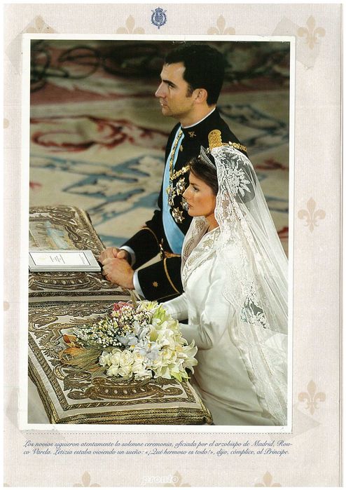 ÁLBUM FOTOS BODA REAL FELIPE Y LETIZIA - REVISTA PRONTO