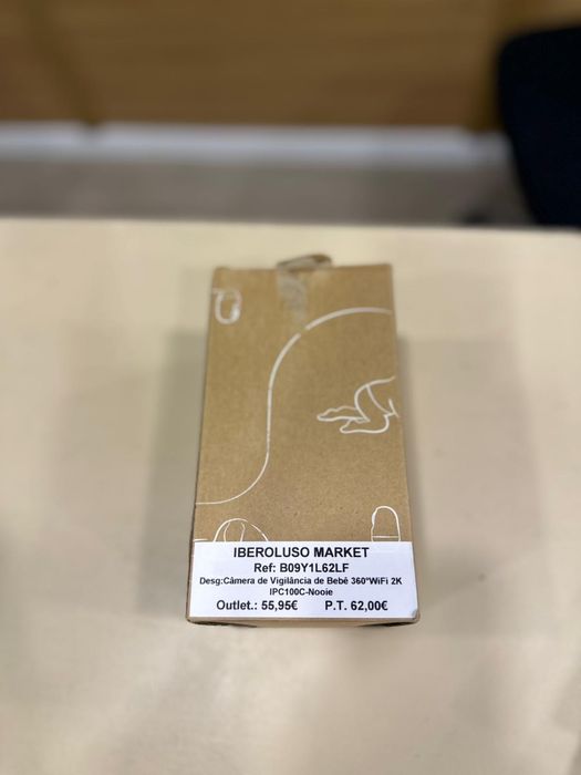 Câmera de vigilância bebé 360°