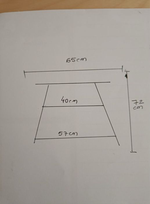 Base (cavalete) para mesas
