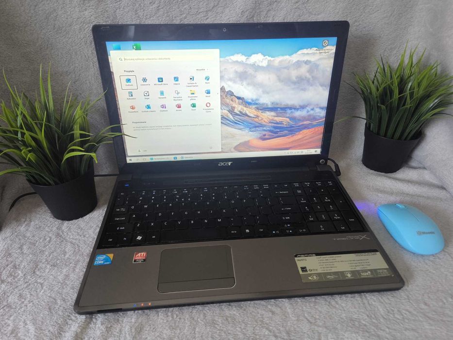 Laptop Acer Timeline X Core i5 HDMI 8 GB RAM SSD Win11 Office + Mysz