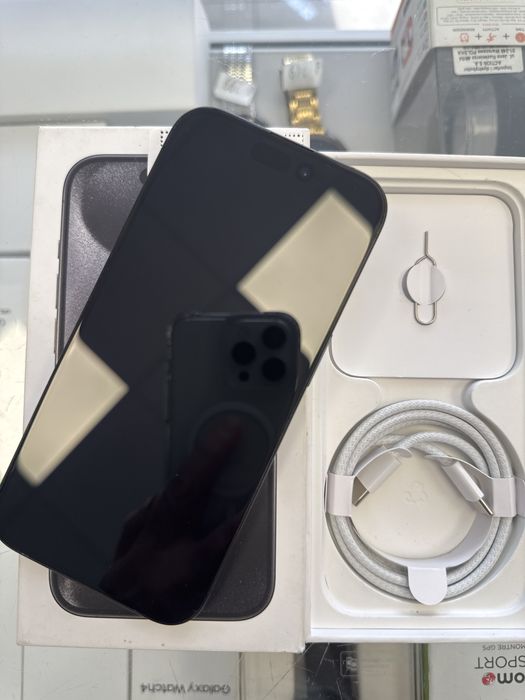Nowy Iphone 15 Pro Blue Titanium sklep Centrum Gsm