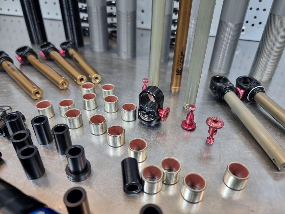 Штоки  хромированые Fox , Factory Kashima Fox