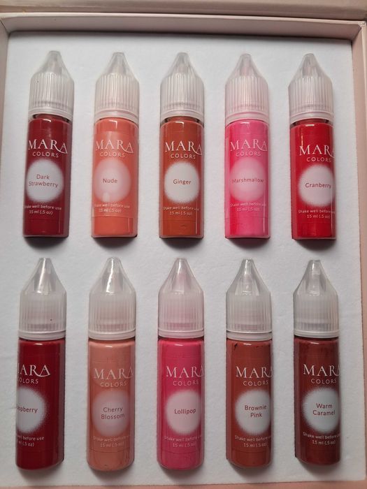 pigmenty MARA makijaż permanentny