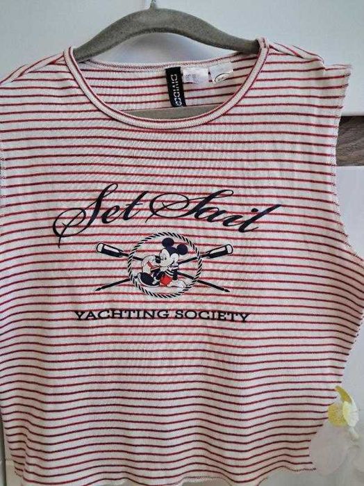 Nowość 2025:) bluzeczka Mickey Mouse H&M roz XS