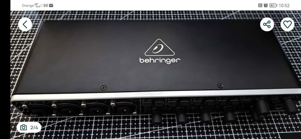 Behringer U-Phoria UMC404HD Interfejs audio USB