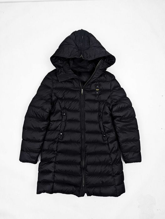 BLAUER - Czarna puchowa kurtka damska r L