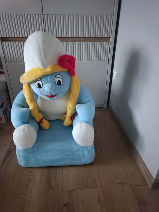 Pufa smerfetka niebieska