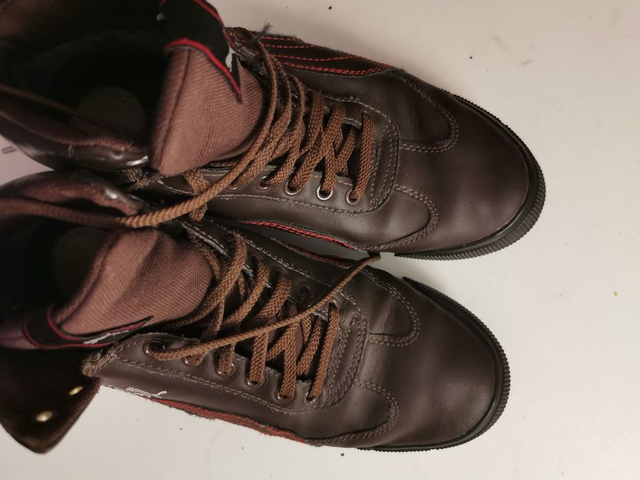 Buty sportowe skórzane firmy Puma Uniseks  r. 25.5. 26 cm