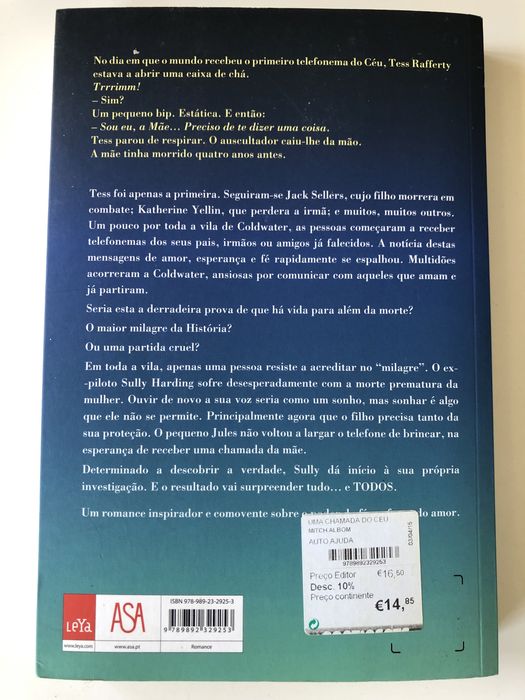 Livro - Uma Chamada do Céu