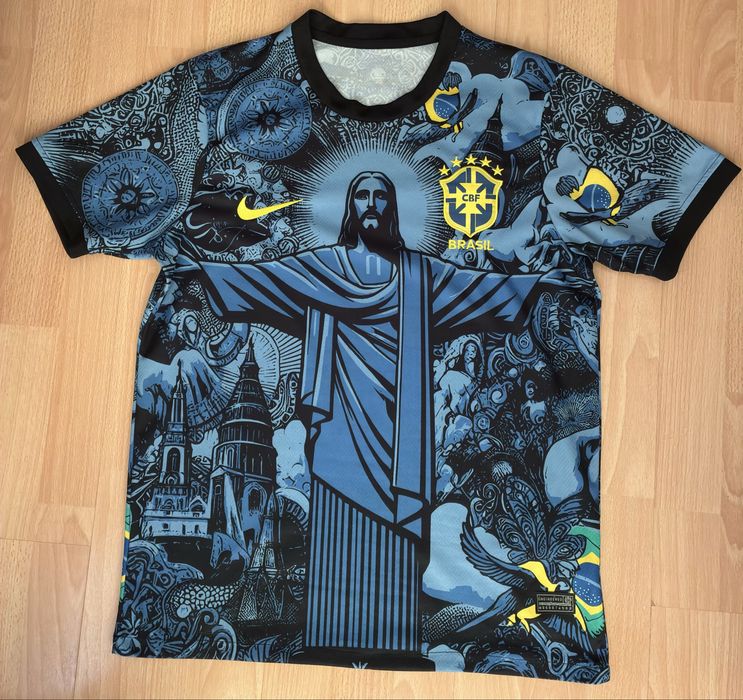 Koszulka Sportowa Nike Brasil Jezus CBF