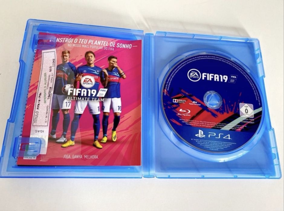 Jogo FIFA 19 para PS4 com selo IGAC
