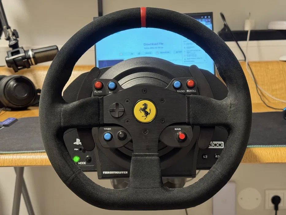 Продам trustmaster t 300 alcantara edition