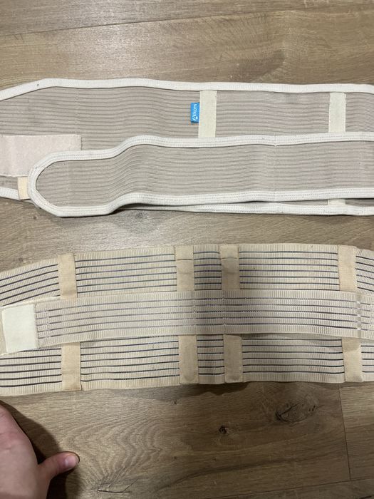 До родовий alcom(3) пояс та післяродовий  med textile бандаж (s)