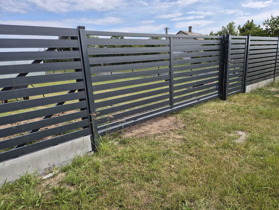 Ogrodzenie palisadowe modułowe