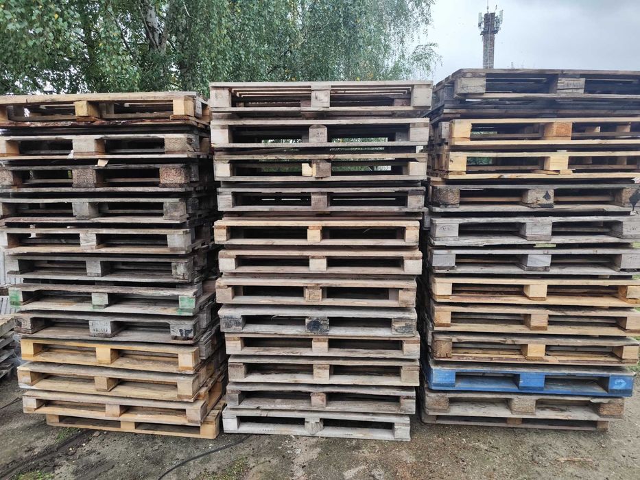 Palety drewniane przemysłowe 120x80 (mocne oraz miksy)