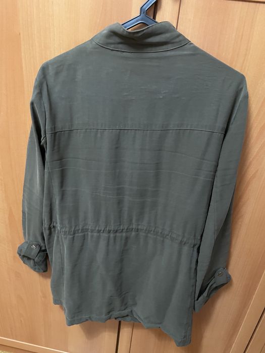 Casaco/camisa- Zara (verde tropa)
