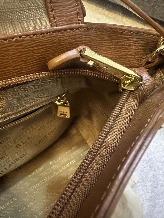 Ralph Lauren torebka skórzana