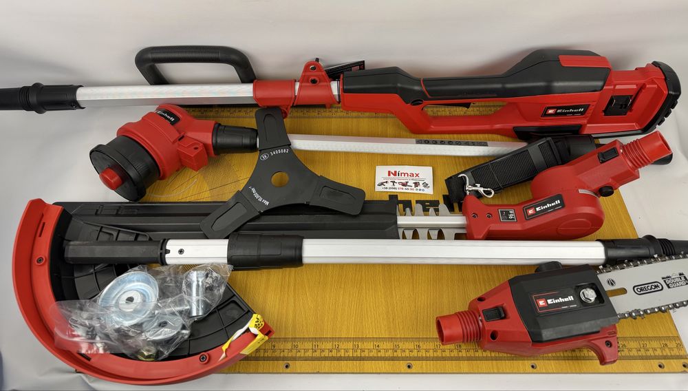 Einhell GE-LM 36/4 in 1 Li-Solo (кущоріз- висоторіз, тример-коса)