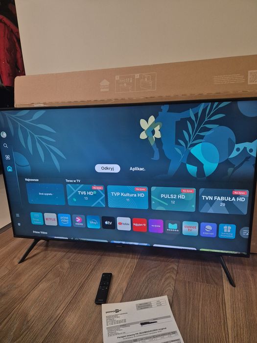 Telewizor Samsung 43 cali gwarancja  Smart tv 4k najnowszy model