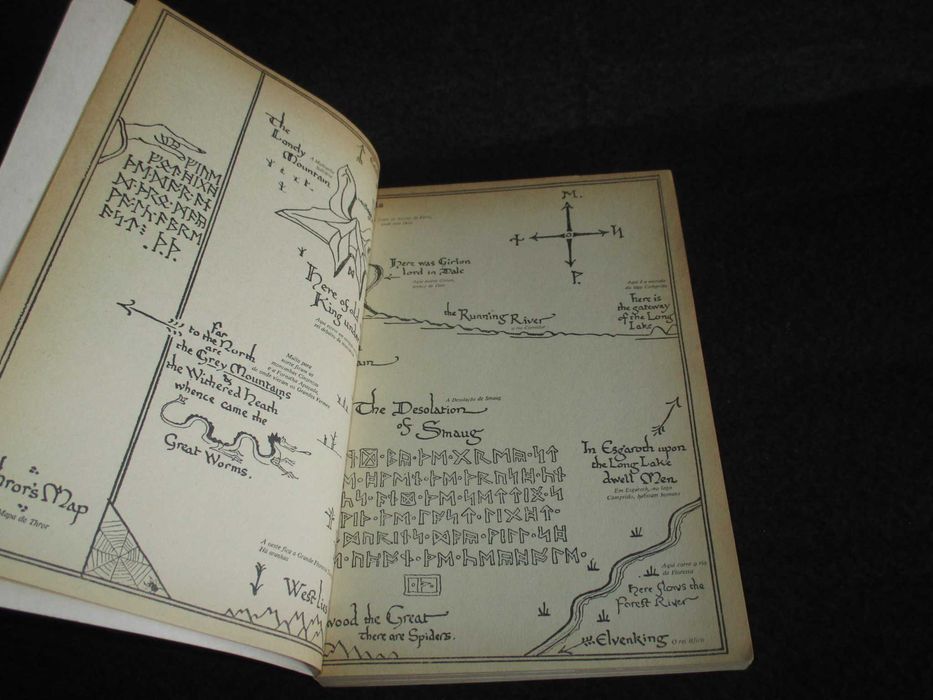 Livro O Hobbit J. R. R. Tolkien 1ª edição 1985