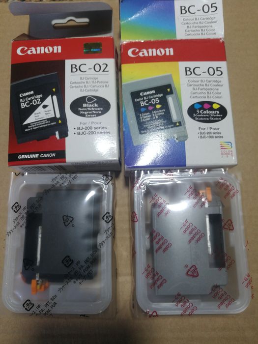 Tinteiros Canon 02 e Canon 05