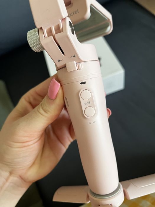 Gimbal FeiyuTech różowy pink statyw