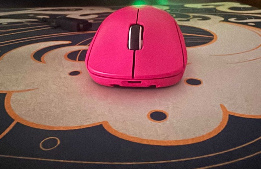 Rato Logitech g pro x superlight rosa